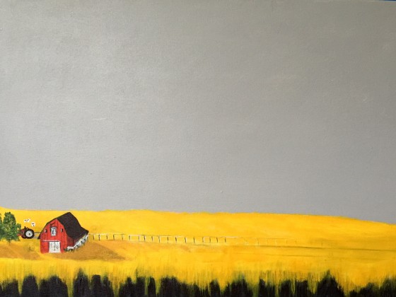 And the MacCaffreys Built a Little Red Barn in the Saskatchewan Prairies, Right on the Edge of the World.
