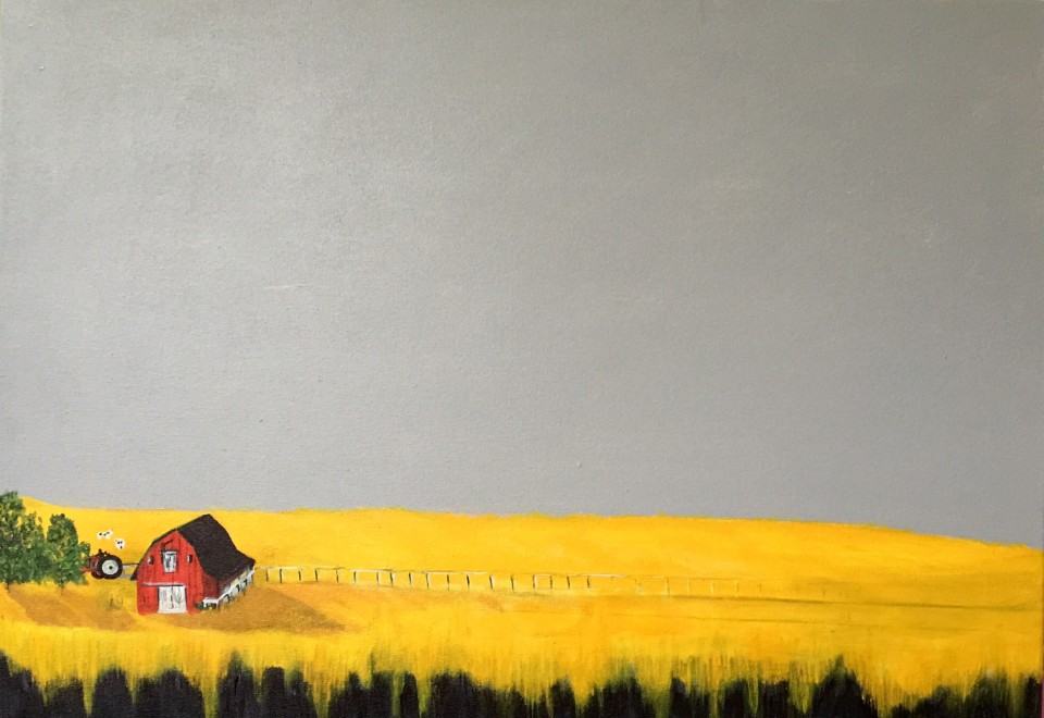 And the MacCaffreys Built a Little Red Barn in the Saskatchewan Prairies, Right on the Edge of the World.